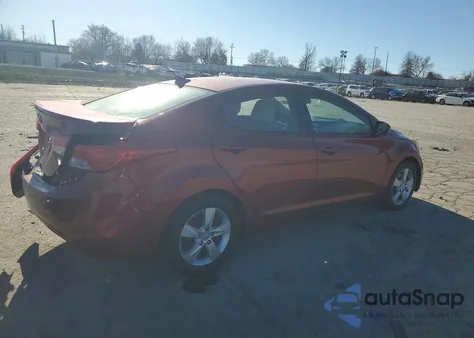2013 Hyundai Elantra Gls z USA, uszkodzony, nr VIN 5NPDH4AE7DH359432